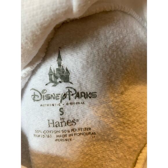 Hoodie with Minnie mouse white it a Disney hoodie made by Hanes size small - Picture 3 of 4